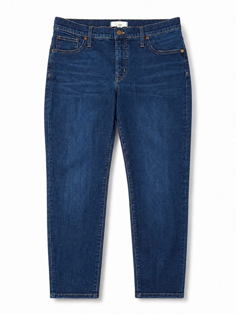 Madewell 9” Mid-Rise Skinny Jeans 32P Dark Wash Magic Pockets 26” Inseam